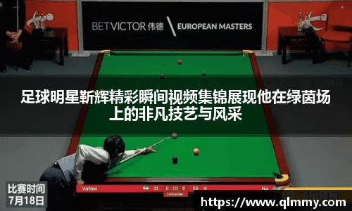 足球明星靳辉精彩瞬间视频集锦展现他在绿茵场上的非凡技艺与风采